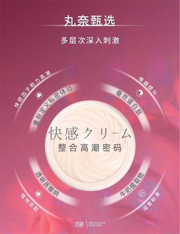丸奈潮又來前戲升溫按摩膏使用說明 丸奈潮又來前戲升溫按摩膏使用方式展示